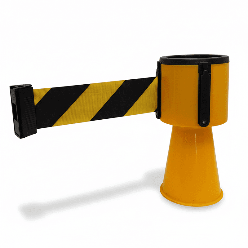 Balise de Délimitation Sangle Rétractable