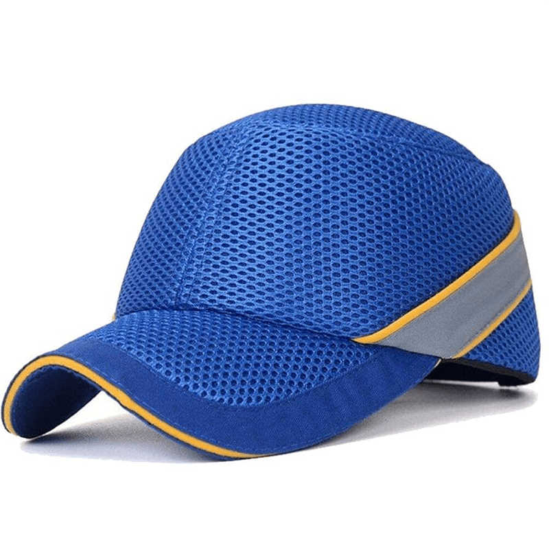 Casquette Anti-Heurts Haute Visibilité (Bleu Royal)