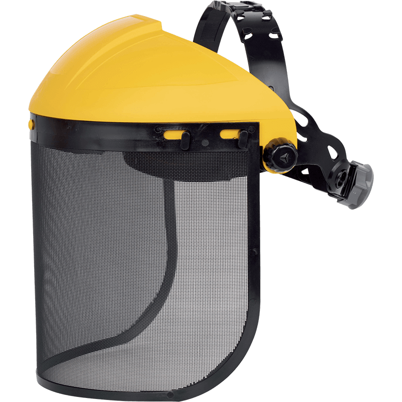 Casque de Sécurité Intégré avec Visière Grillagée