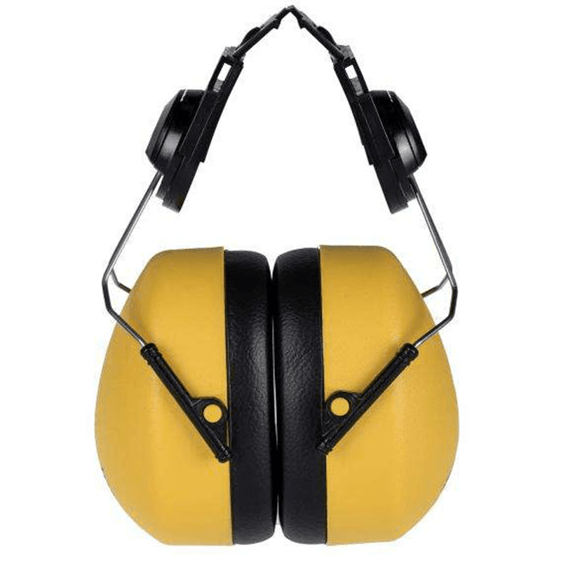 Casque Anti-Bruit Serre-Tête Jaune/Noir