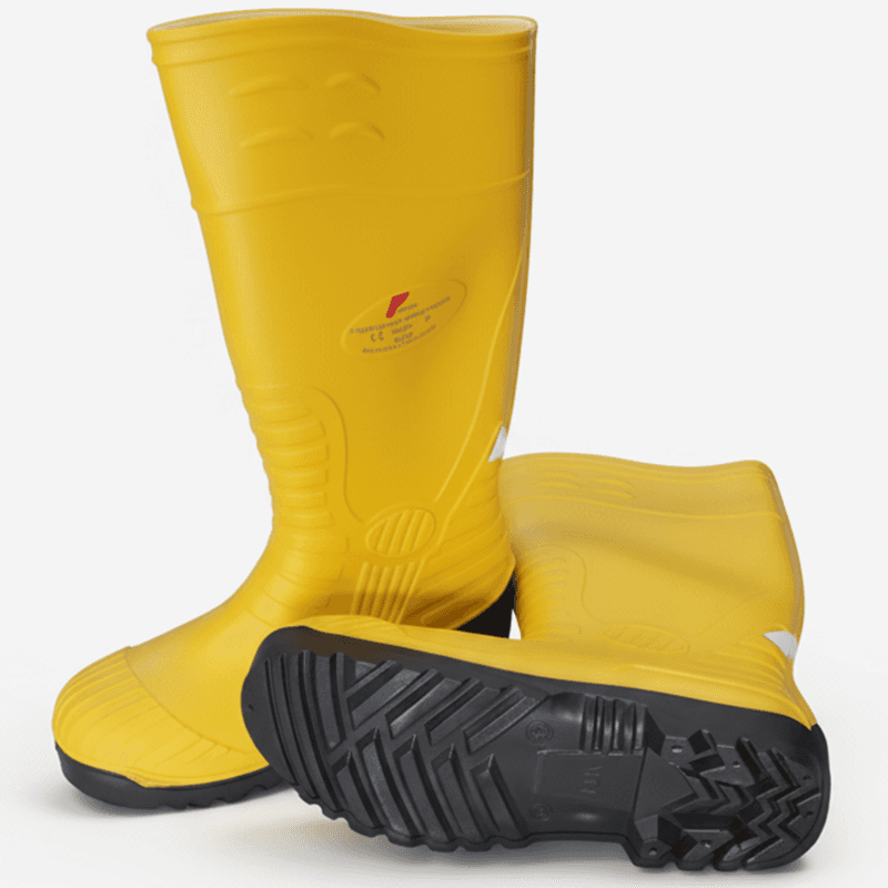 Bottes de Sécurité PVC S5 Jaune/Noir B0129
