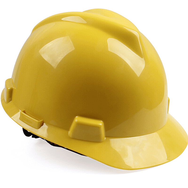 Casque de Sécurité Traditionnel (Jaune)