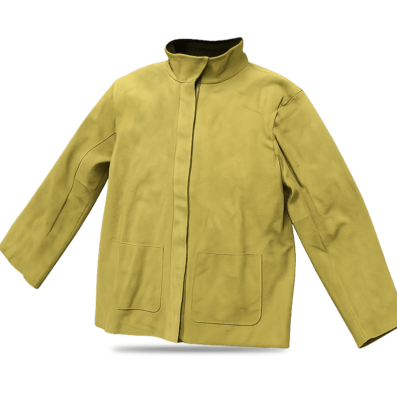 Veste de Protection en Cuir Suédé (Type Soudeur)