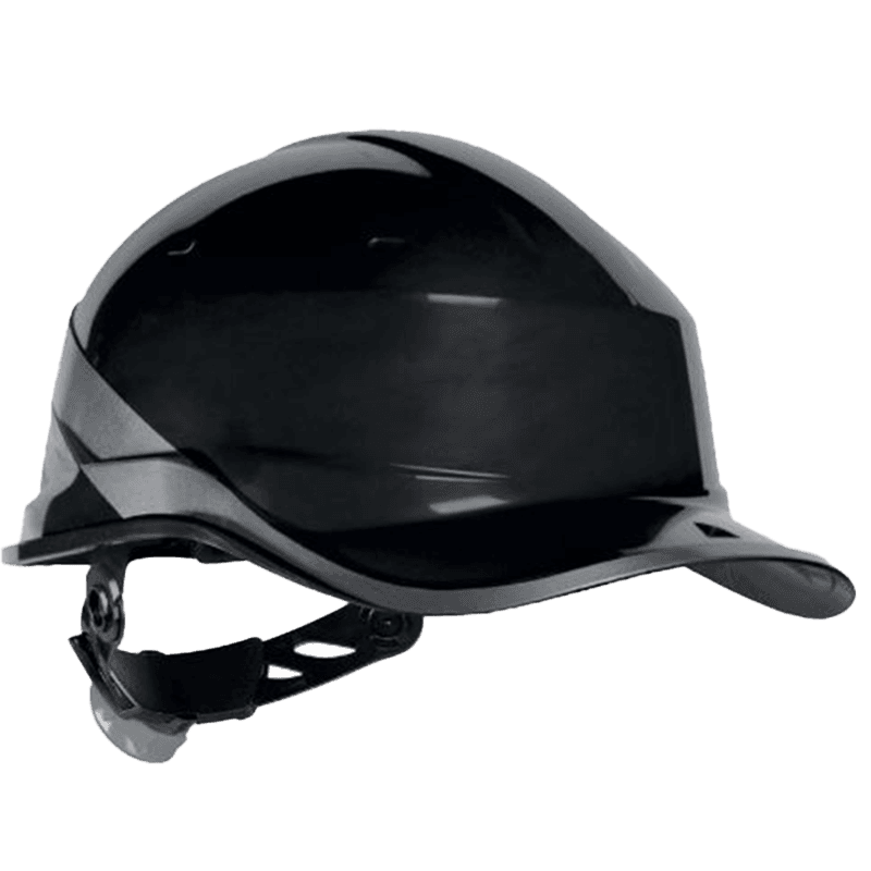 Casque de Sécurité Baseball Moderne (Noir)