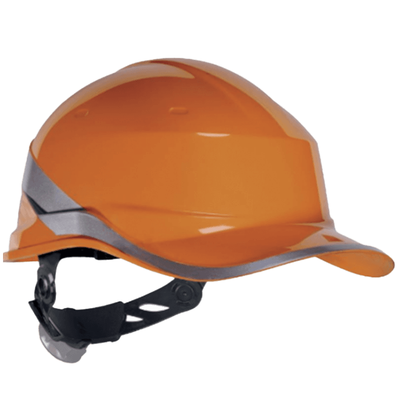 Casque de Sécurité Baseball Moderne (Orange)
