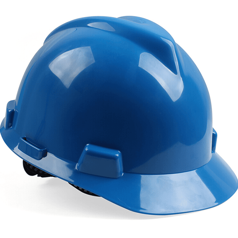 Casque de Sécurité Traditionnel (Bleu)