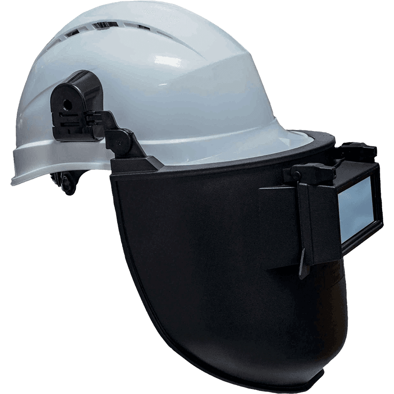 Casque de Sécurité Intégré avec Masque de Soudure