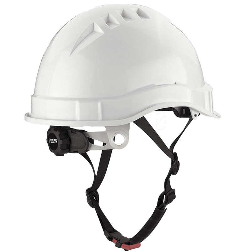 Casque de Sécurité Moderne Electricien ventilé (Blanc)