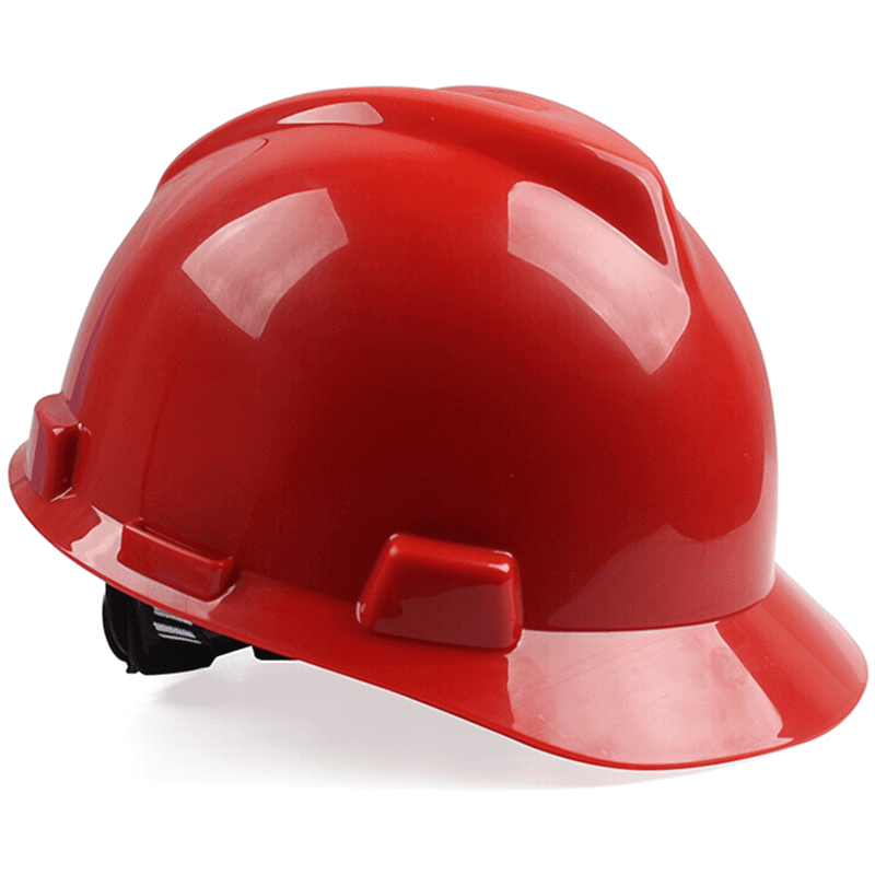 Casque de Sécurité Traditionnel (Rouge)