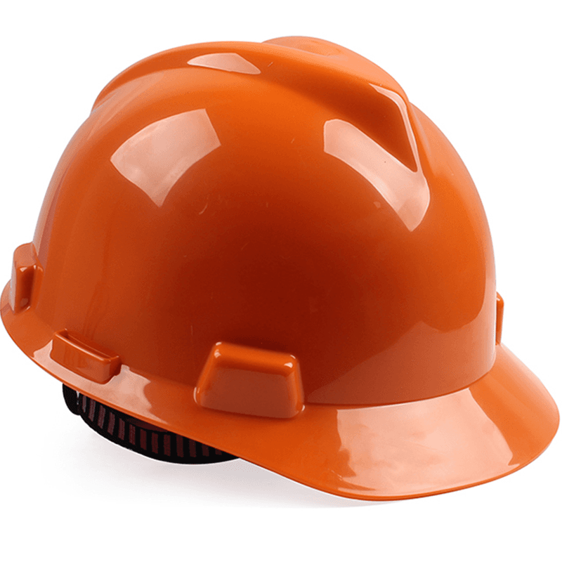 Casque de Sécurité Traditionnel (Orange)