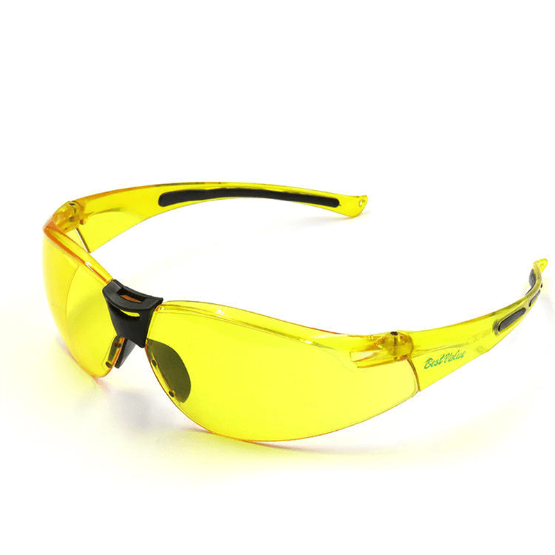 Lunettes de Protection Teintées Jaunes (Ambre)