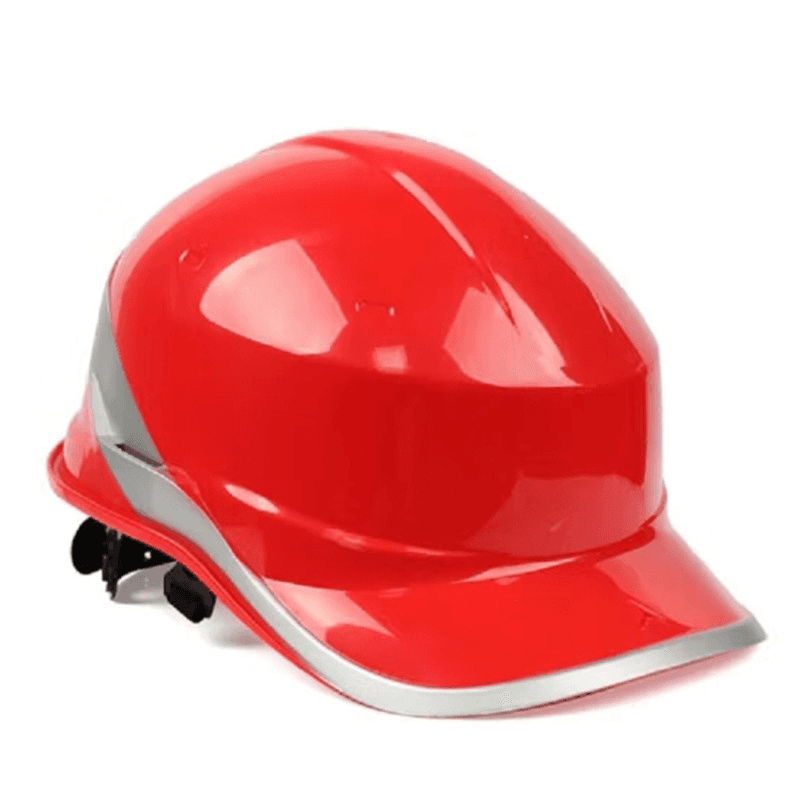Casque de Sécurité Industriel Moderne - Rouge