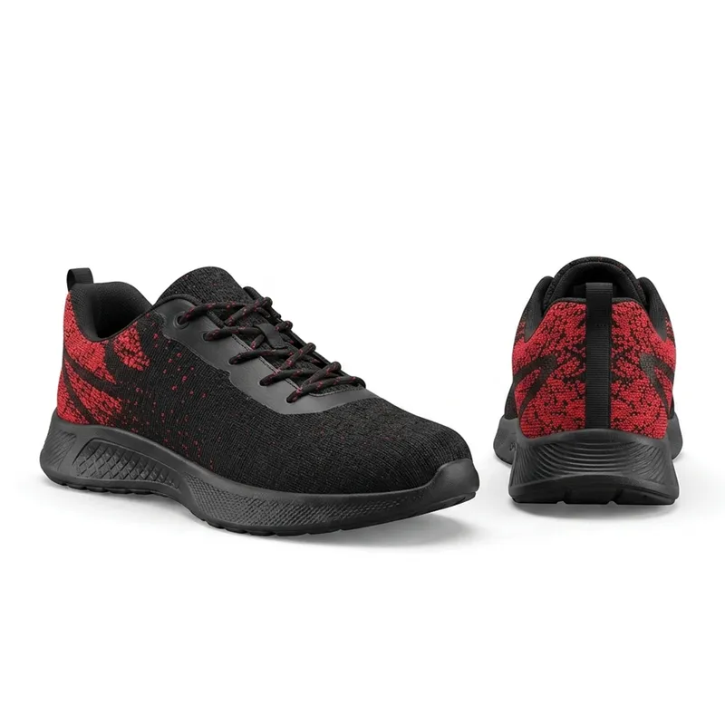 Chaussures de sécurité basses SPORT S3 – Noir et rouge