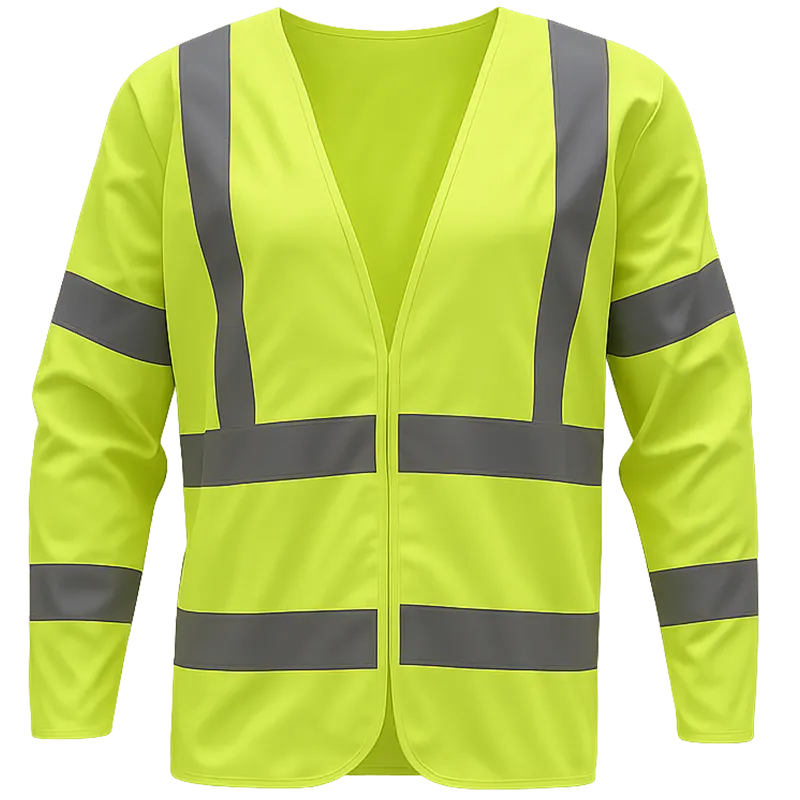 Gilet HV à manches longues classe 3 – Jaune fluo