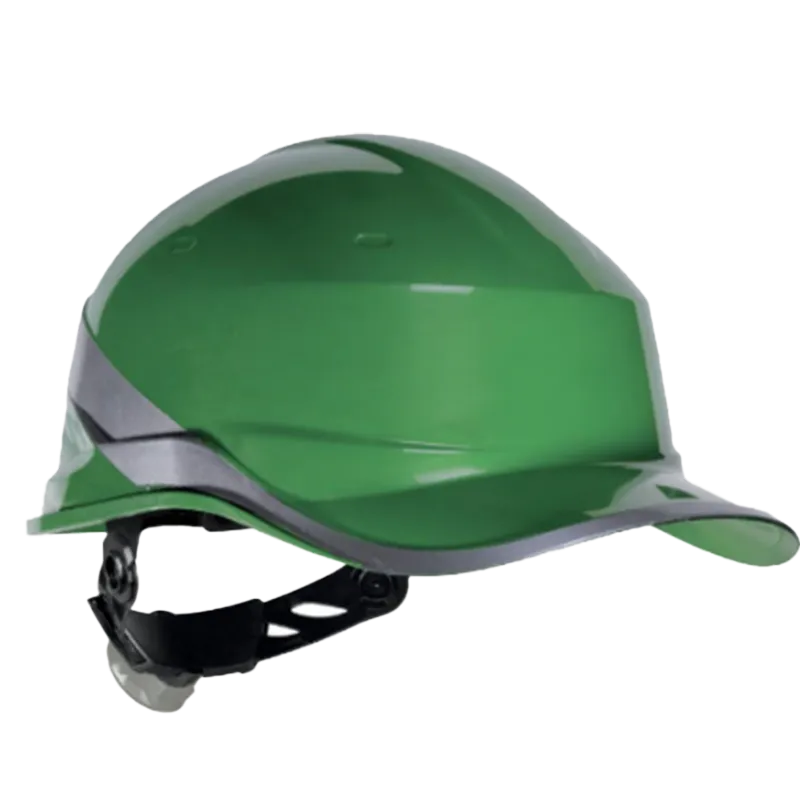 Casque de sécurité à bande réfléchissante – Vert