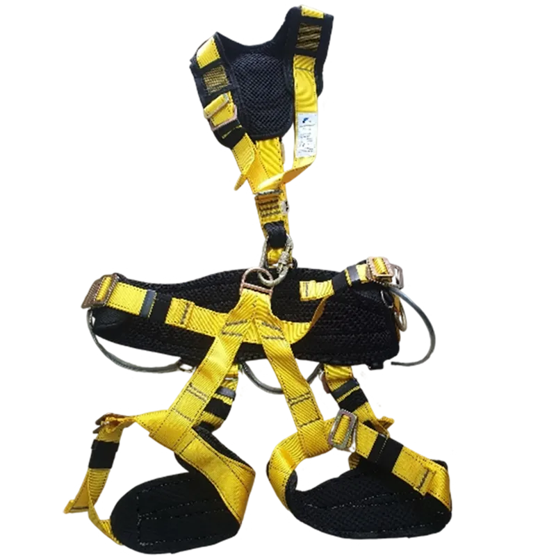 Harnais antichute complet FBH0246 – Jaune et noir