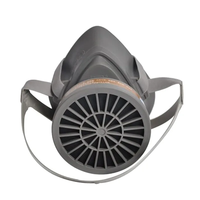 Masque à gaz à filtre charbon actif A1B1E1K1 – Gris