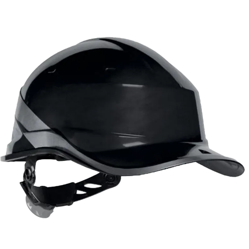 Casque de sécurité à bande réfléchissante – Noir