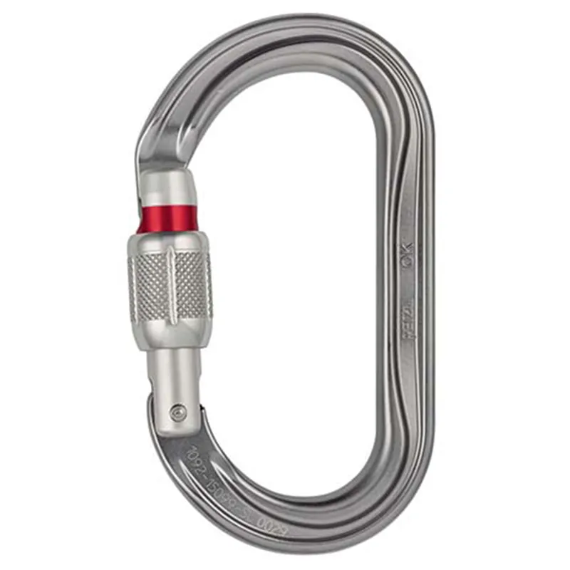 Mousqueton ovale à vis Petzl OK
