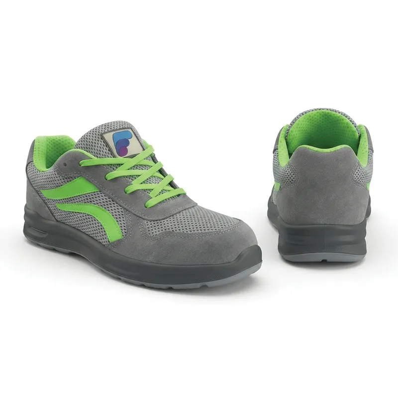 Chaussures de sécurité basses SPORT S3 – Gris et vert