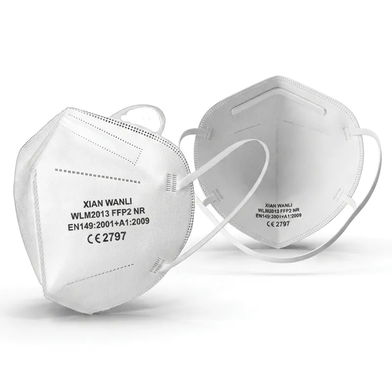 Masque FFP2 NR pliable sans soupape AIR – Blanc