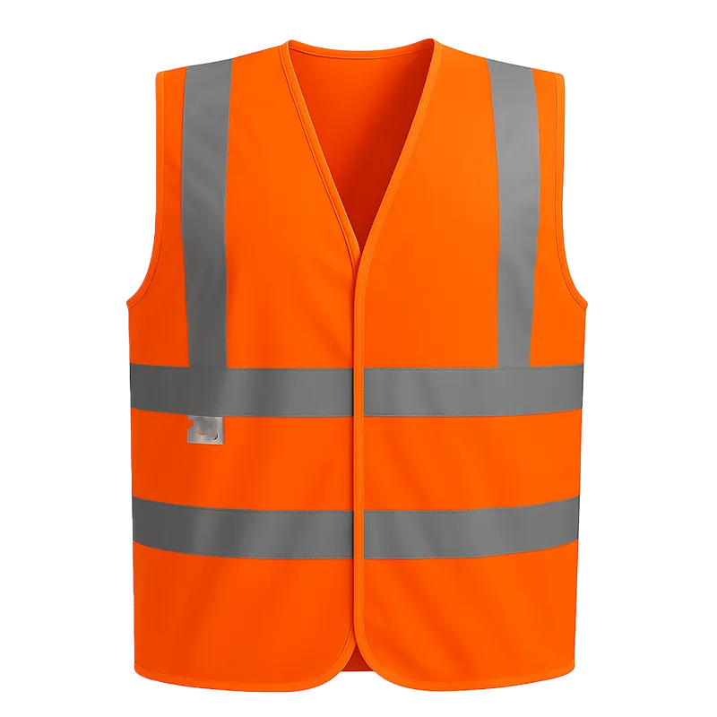Gilet de sécurité HV standard classe 2 – Orange fluo
