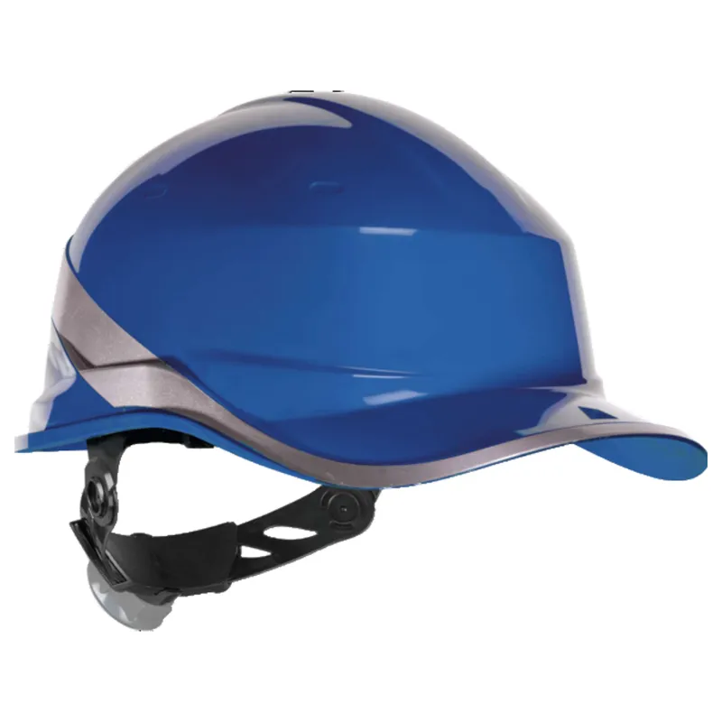 Casque de sécurité à bande réfléchissante – Bleu