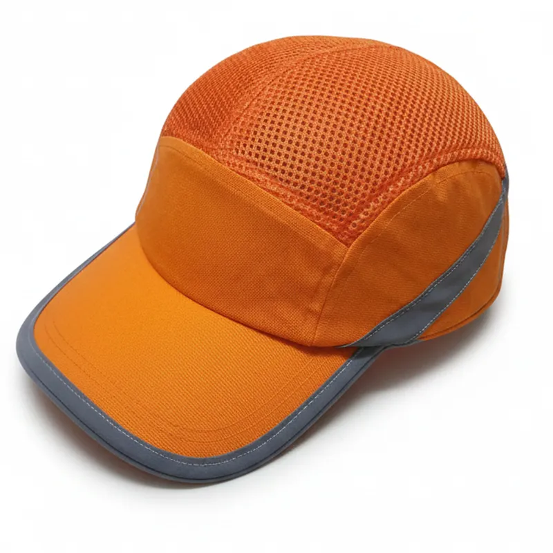 Casquette anti-heurt ventilée HV – Orange