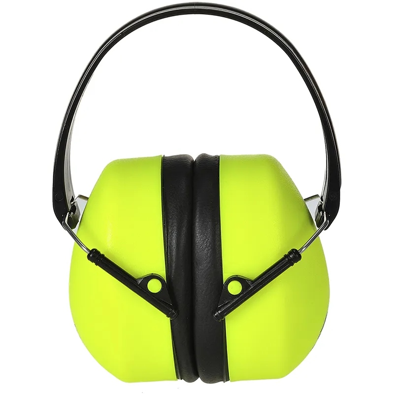 Casque antibruit serre-tête SNR 30 dB – Jaune fluo et noir