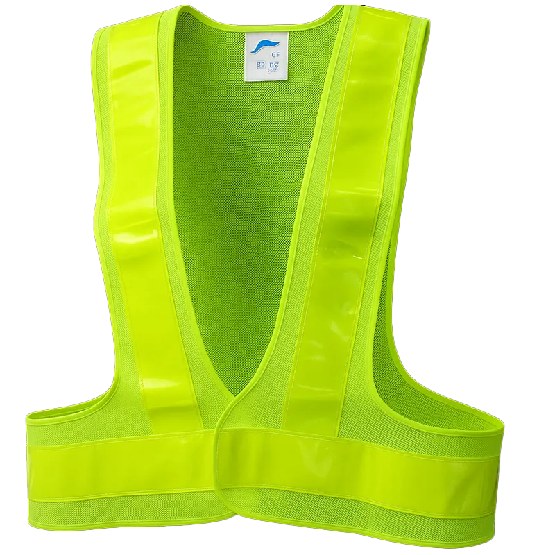 Gilet HV en maille aérée classe 2 – Jaune fluo