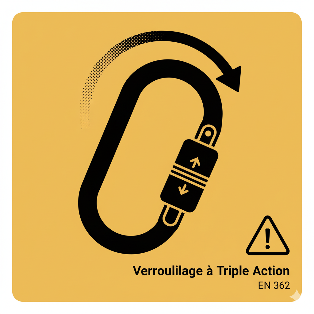 Verrouillage à Triple Action